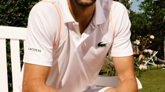 Grigor  Dimitrov,  embajador de Lacoste