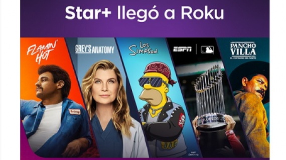 Roku anuncia la incorporación de Star+ a su plataforma