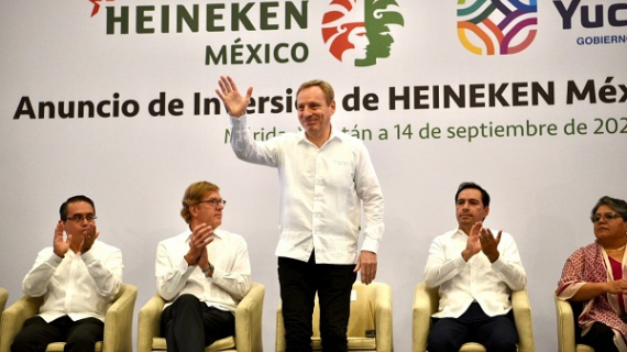 Invierte HEINEKEN en nueva cervecería clase mundial en Yucatán