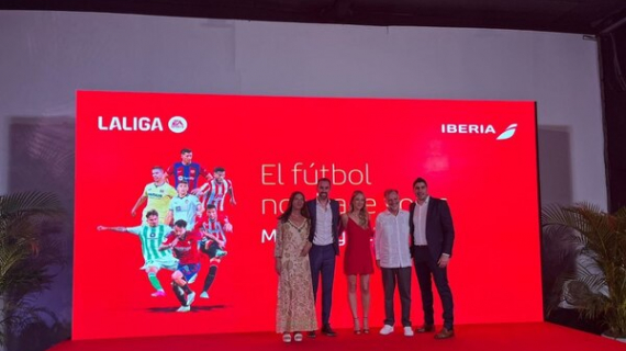 Emoción en el aire: Iberia se une a LALIGA