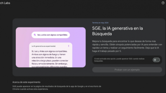 Google lanza su Experiencia Generativa de Búsqueda (SGE) en América Latina