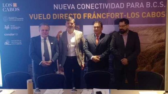 Los Cabos impulsa el turismo con vuelo directo desde Frankfurt