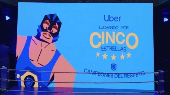 Uber busca sensibilizar a conductores con "Luchando por 5 estrellas"