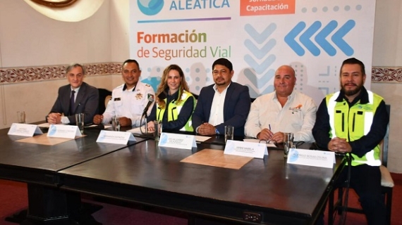 Guardia Nacional y policías de Puebla, Tlaxcala y Veracruz participan en la Jornada de Seguridad Vial de Fundación Aleatica 