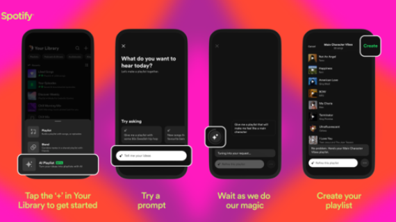 Spotify lanza la Lista de Reproducción con IA