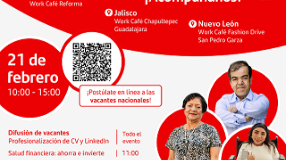  Feria de inclusión laboral para personas mayores, con discapacidad, de la comunidad LGBT+, y más   