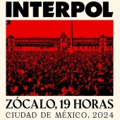 Interpol llegará al Zócalo capitalino el próximo 20 de abril